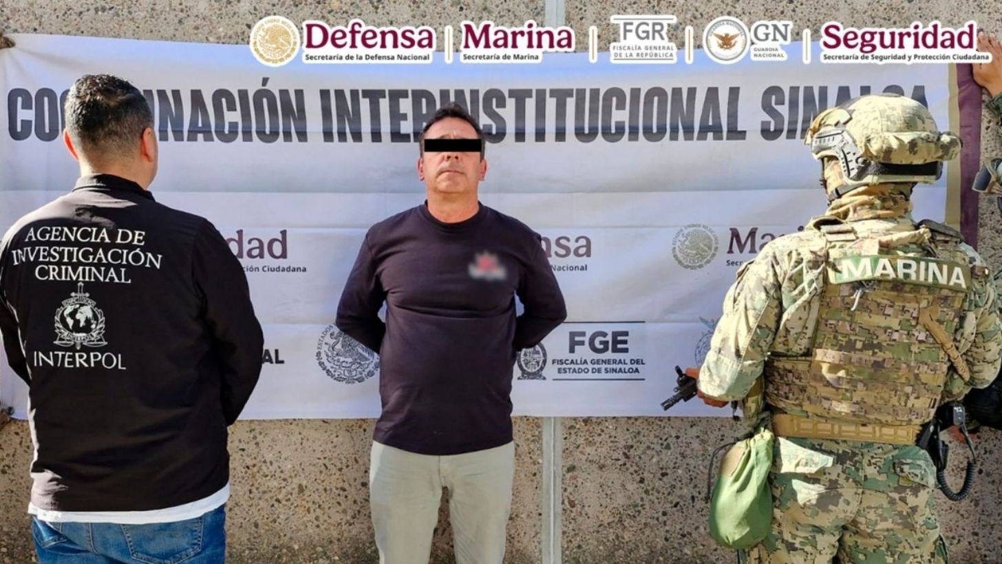 Detienen a “Chuy” en Culiacán, operador del Cártel de Sinaloa, cuenta con orden de extradición a EU