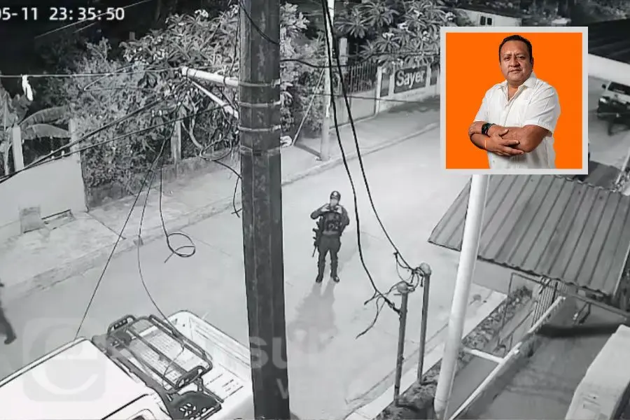 Candidato exhibe acoso policíaco en Ixhuatlán del Sureste