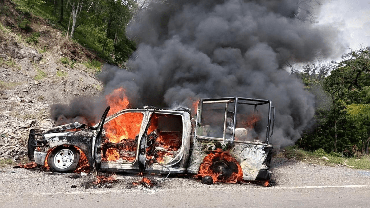 Matan en emboscada a 5 policías en Chiapas