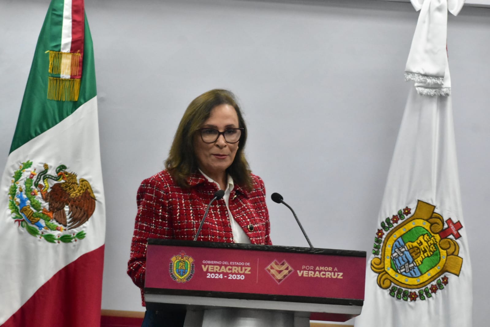 Allá ellos, la UV es autónoma, dice Rocío Nahle tras prórroga a Martín Aguilar como rector