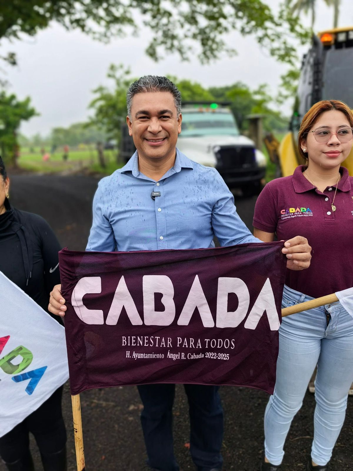 Julio César García impulsa el desarrollo rural con obra carretera entre Tula y Chonegal