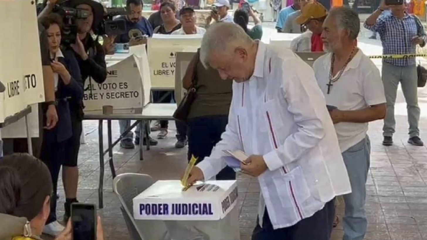 “Agradezco mucho sus palabras”, dice Sheinbaum sobre aparición de AMLO en elecciones judiciales