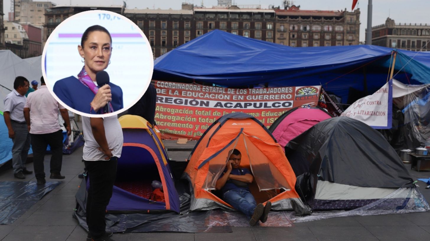 Continúa el diálogo HOY entre maestros de la CNTE con Segob, SEP e ISSSTE, confirma Sheinbaum