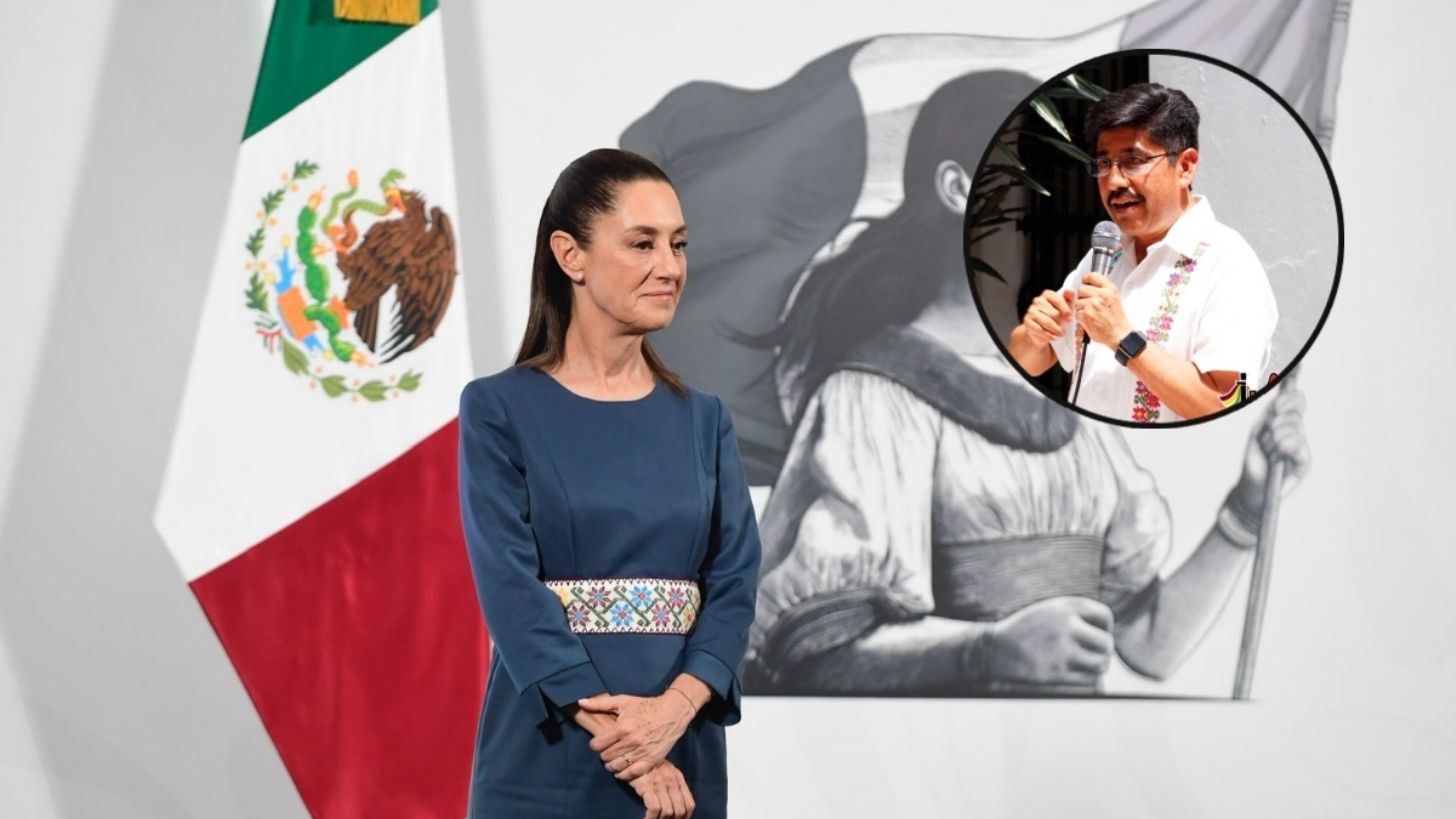 Claudia Sheinbaum celebra posible llegada de Hugo Aguilar como ministro de la Corte, el primer mixteco en el cargo