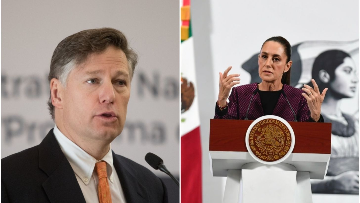 Llega Christopher Landau para reunión con Claudia Sheinbaum