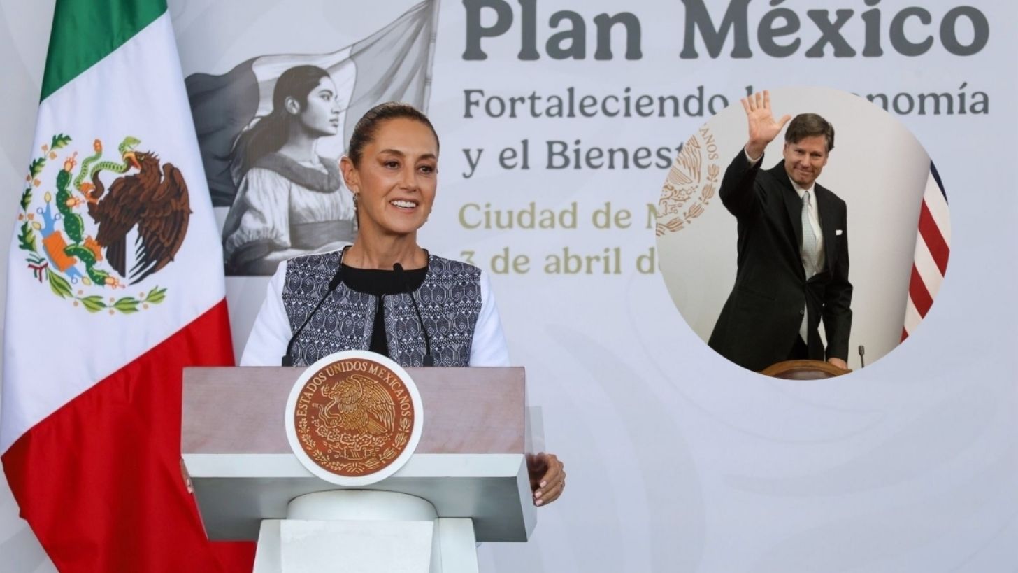 “Van a buscar la mejor relación”, Claudia Sheinbaum habla de reunión con Christopher Landau