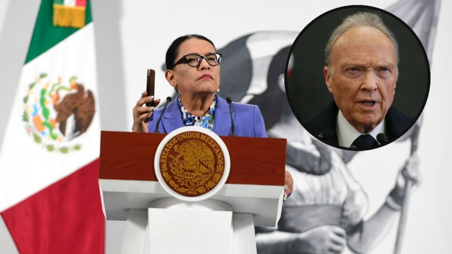 “Está en perfectas condiciones”, dice Rosa Icela Rodríguez sobre la salud de Alejandro Gertz Manero