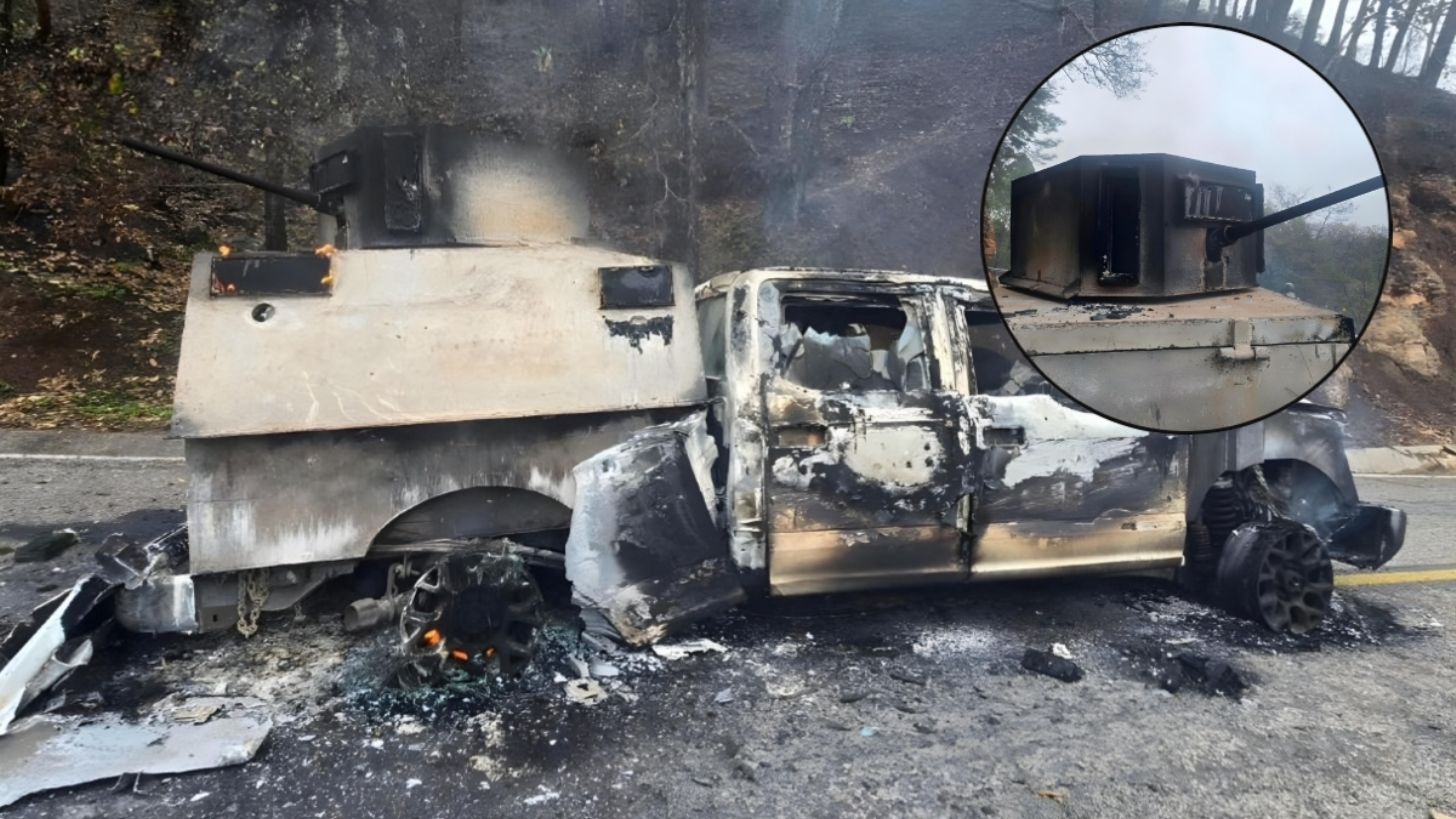 Militares aseguran vehículo con lanzador artesanal y armamento tras enfrentamiento en Concordia