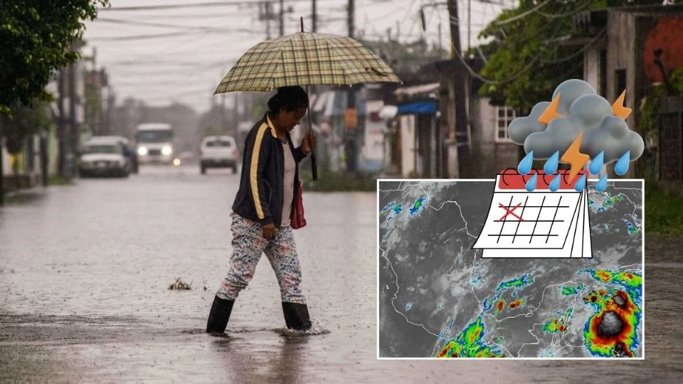 Alerta Gris en Veracruz por 2 posibles ciclones tropicales: lluvias se presentarán estos días