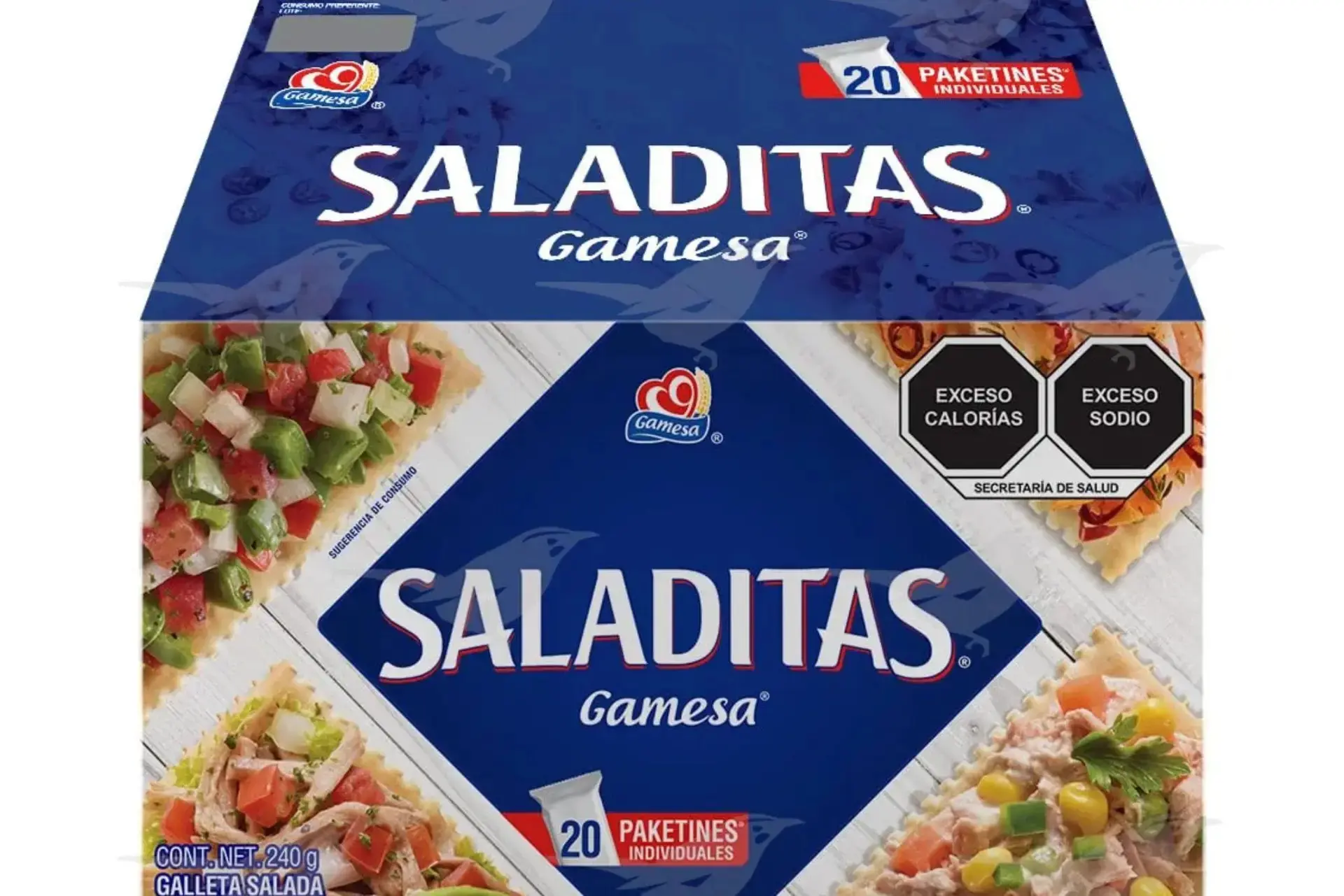 Saladitas Gamesa: alertan por aditivo cancerígeno en su producto