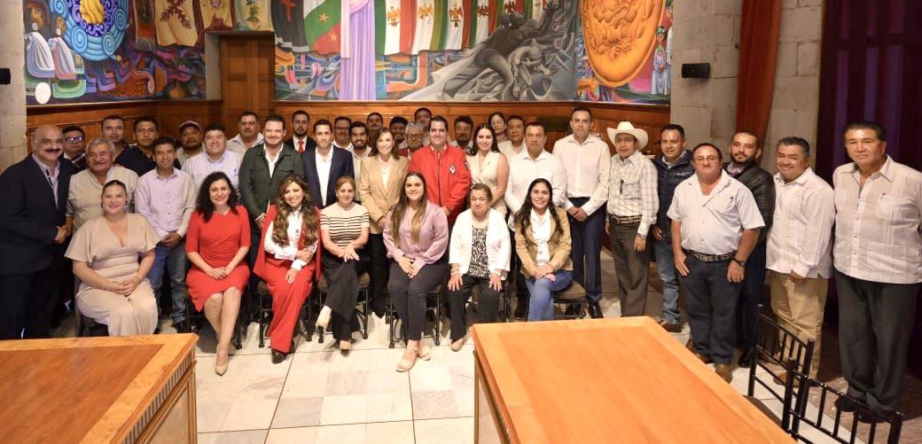 Asegura gobernadora que trabajará con alcaldes de Veracruz sin distingos partidistas