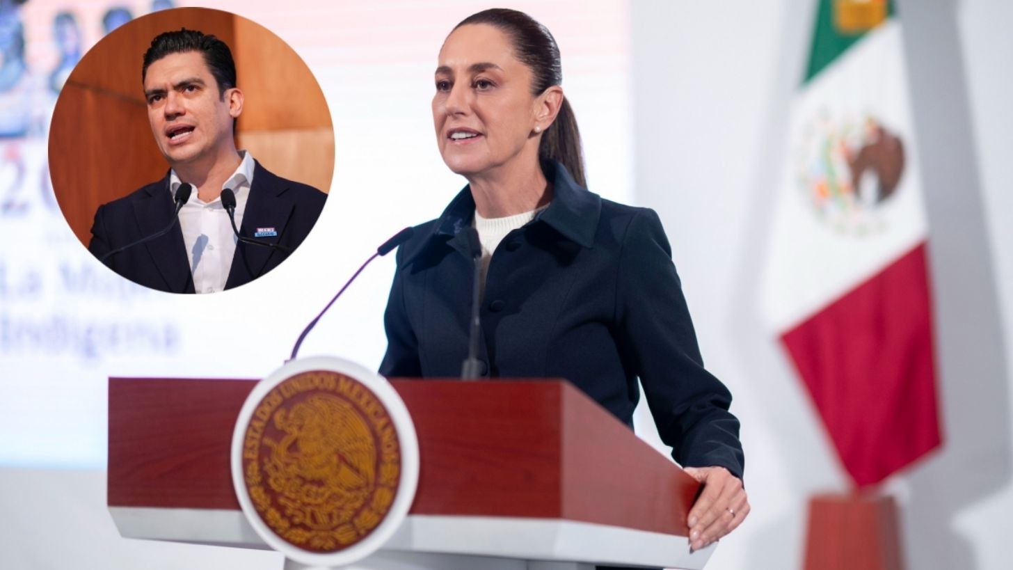 Claudia Sheinbaum ironiza al PAN sobre su denuncia contra Vector Casa de Bolsa: “A lo mejor ellos tienen pruebas”