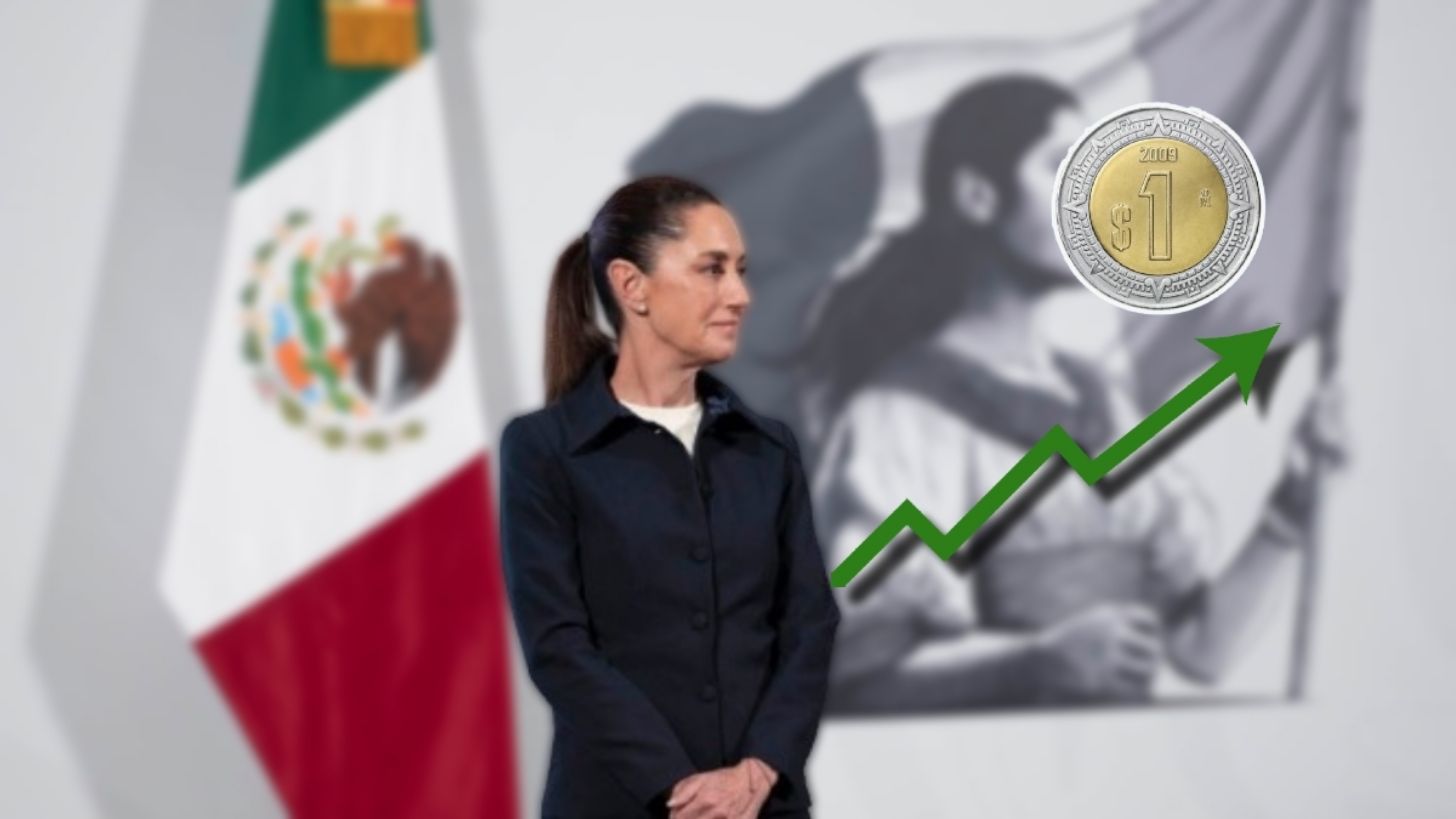 Peso bajo las 19 unidades es una muestra de la confianza a la economía mexicana, afirma Claudia Sheinbaum
