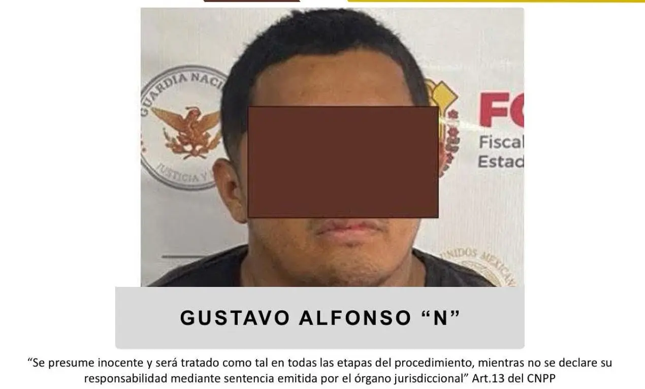 Imputan a Gustavo Alfonso N por extorsión en Veracruz