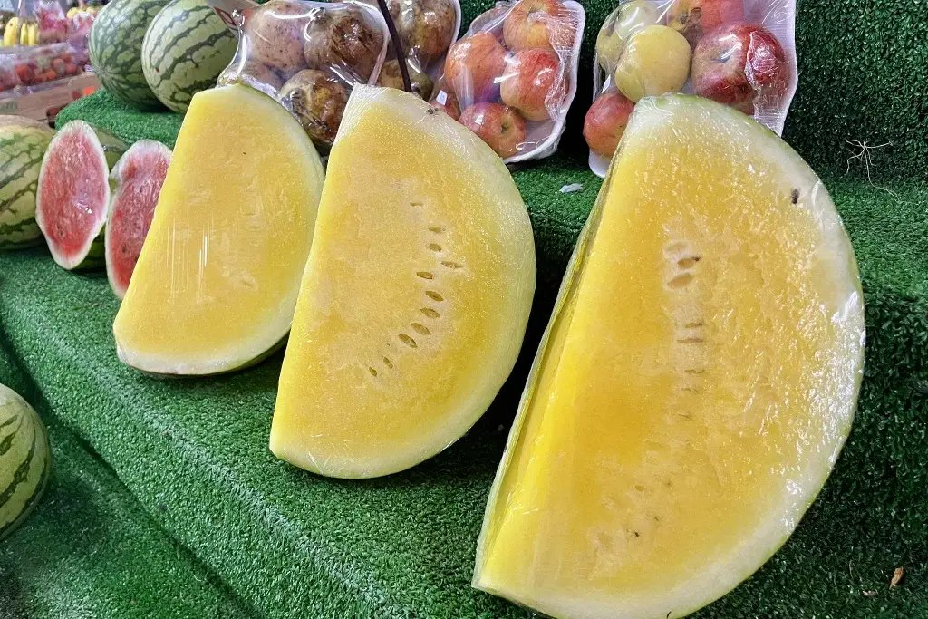 Desde África llega la sandía amarilla a Veracruz; en pocas horas vuela