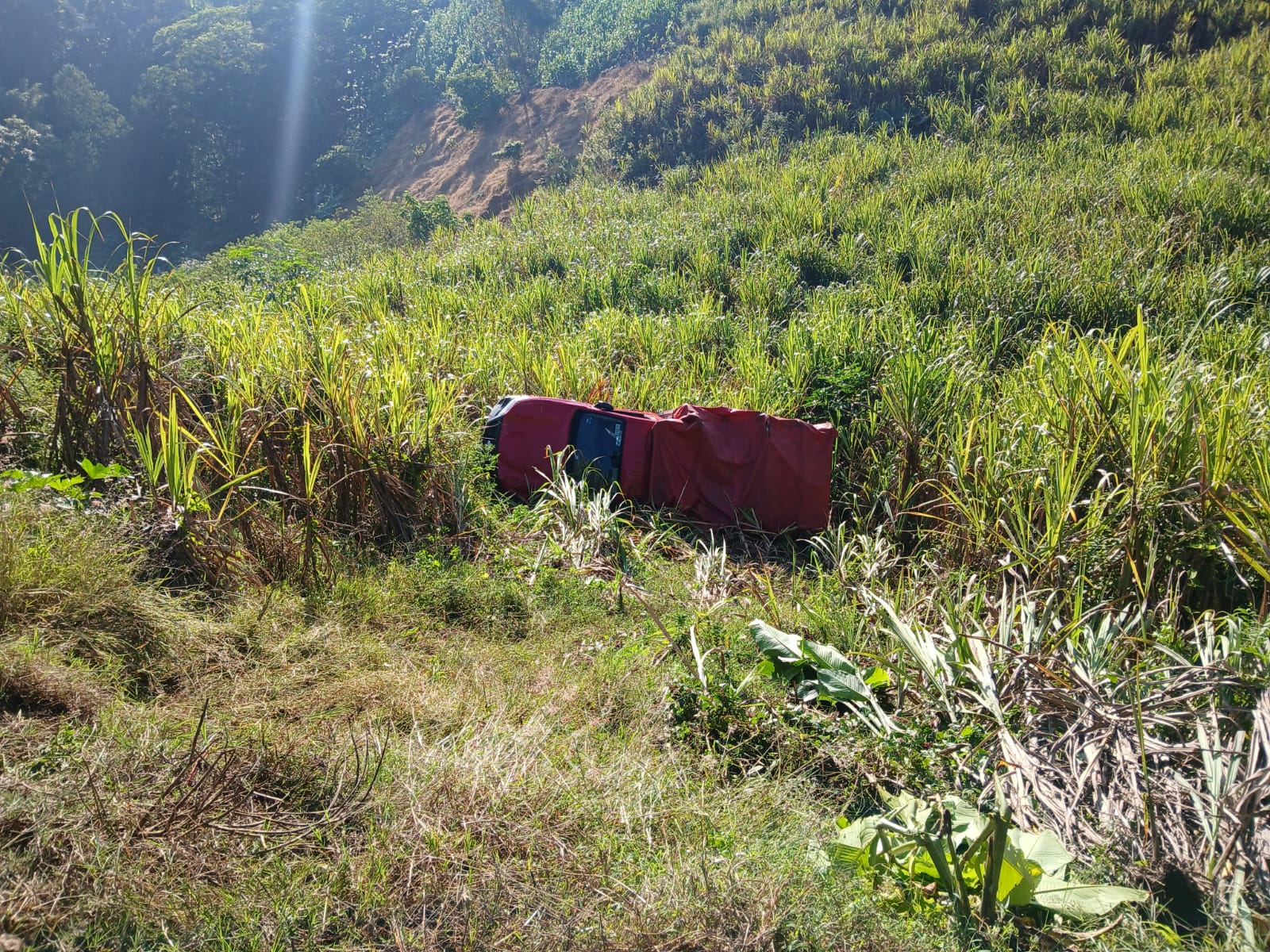 Camioneta cae en cañal y deja 14 lesionados en Tomatlán