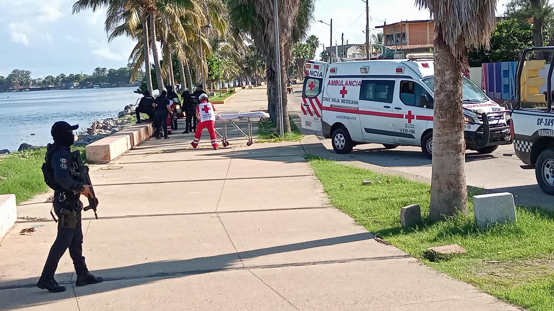 Ataque armado en Coatza deja a un hombre herido de gravedad