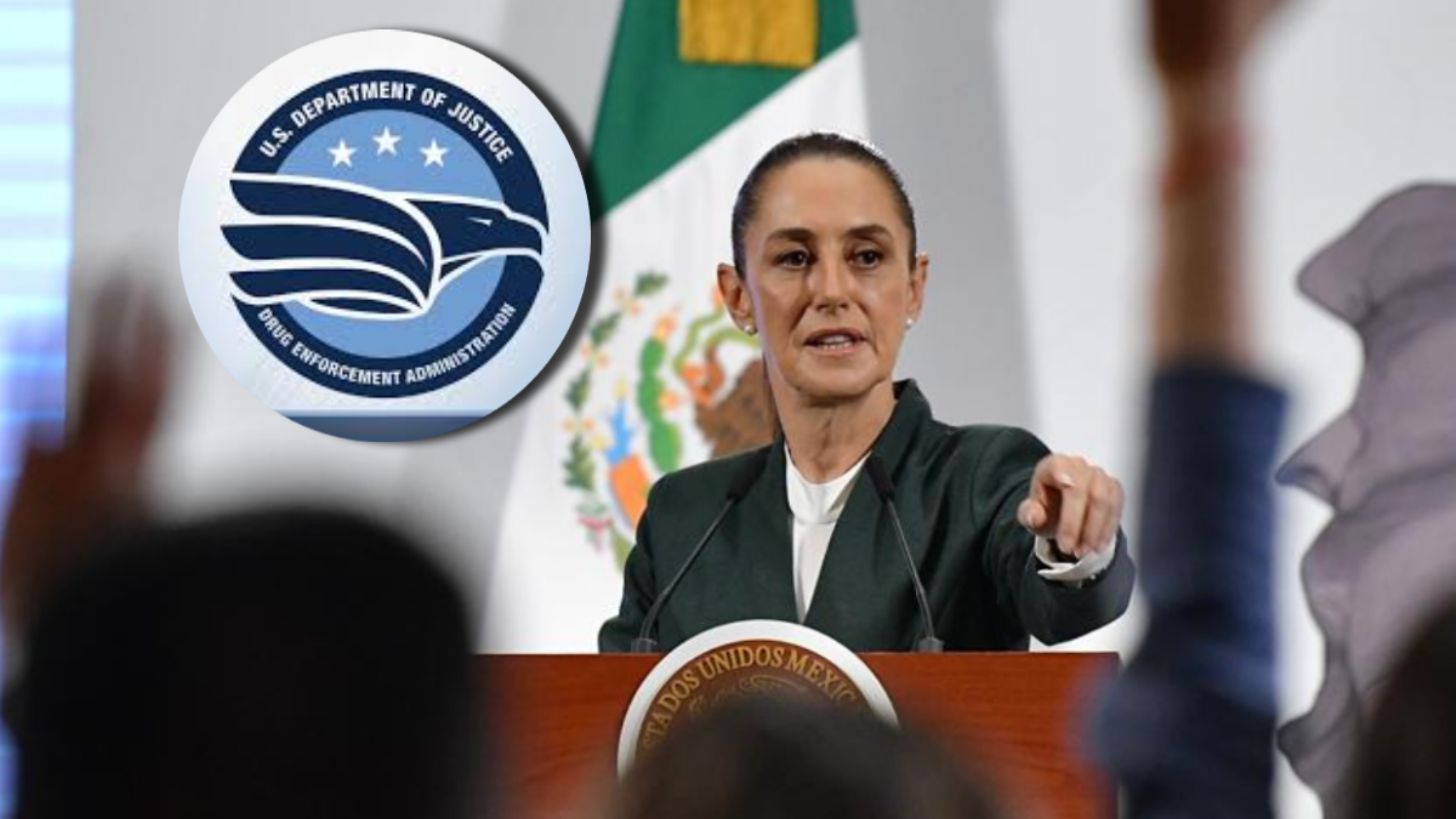 Sheinbaum responde a la DEA y niega colaboraciones sin precedentes para combatir a cárteles de droga