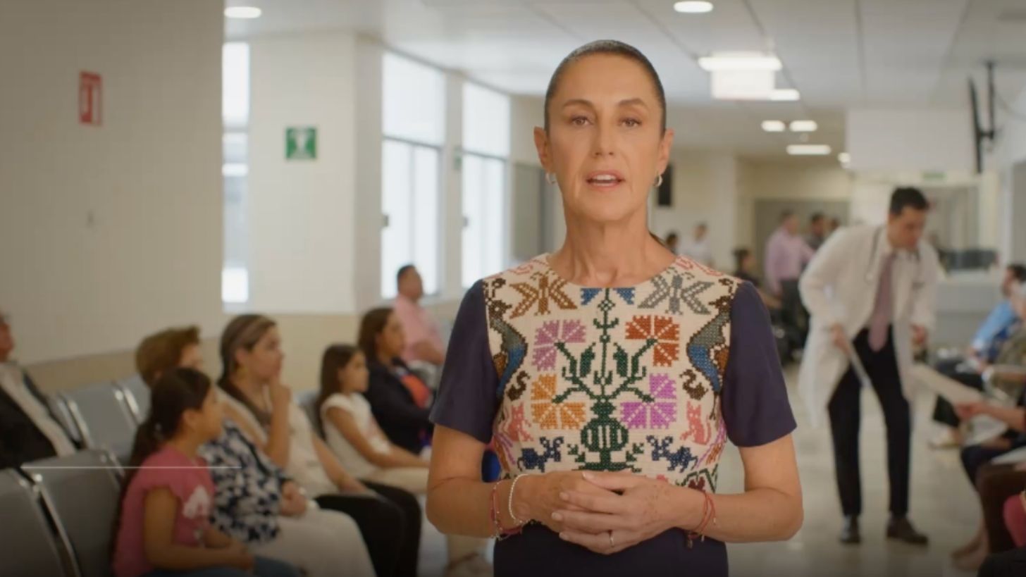 Claudia Sheinbaum publica spots sobre su primer informe y muestra avances en salud, programas sociales e inversión