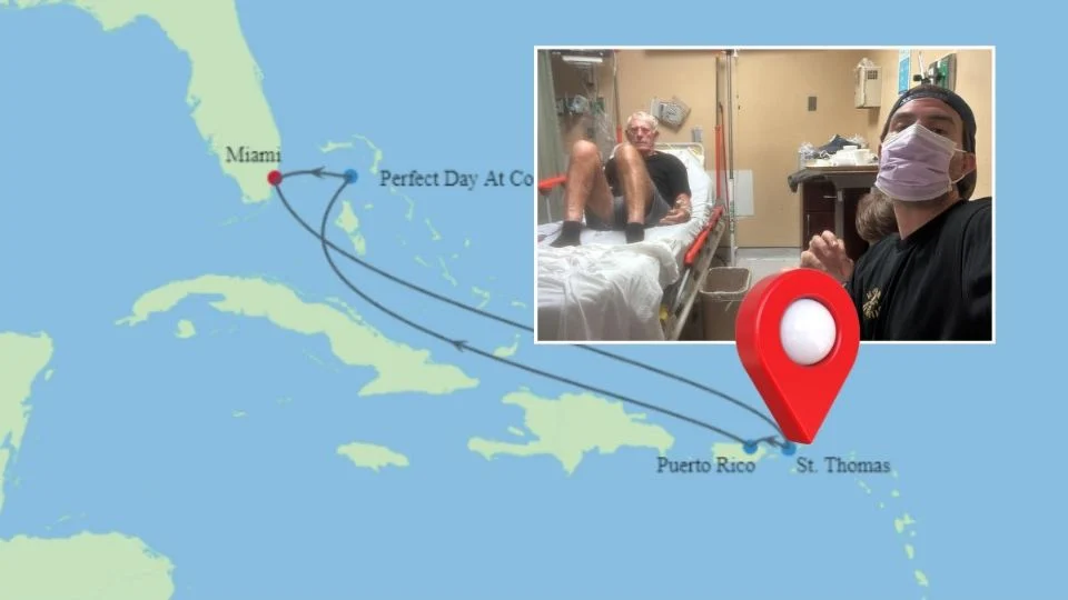 Veracruzano suma 2 semanas varado en Islas Vírgenes, abandonado por crucero