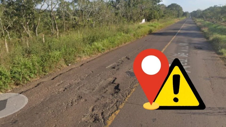 Esta es la carretera de Veracruz “bastante dañada” que no está en programa de bacheo