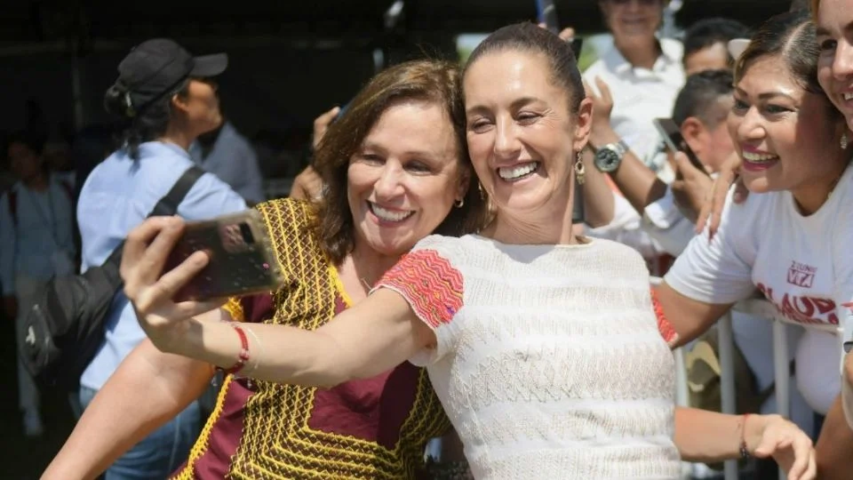 Esa mujer es activísima: Sheinbaum reconoce a Nahle en mañanera