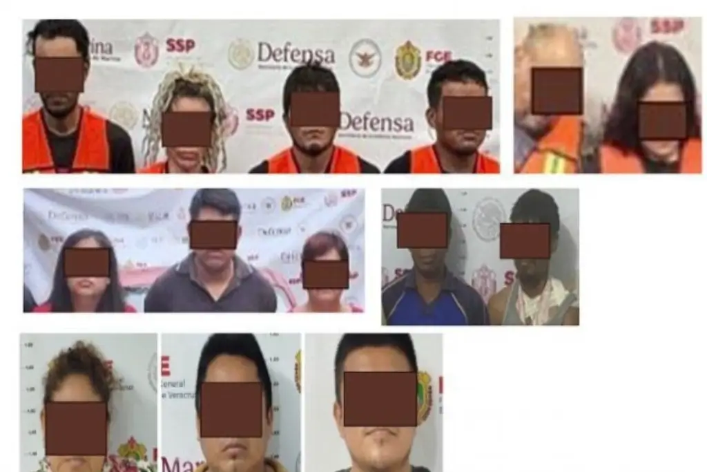 Detienen a 14 en 12 operativos; esto les fue asegurado: fiscalía