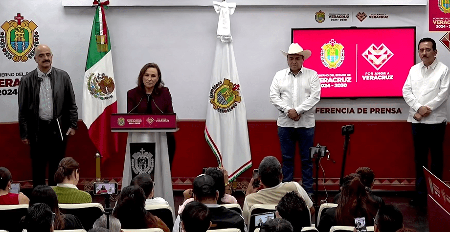 Primer informe de gobernadora Rocío Nahle será el próximo 30 de noviembre
