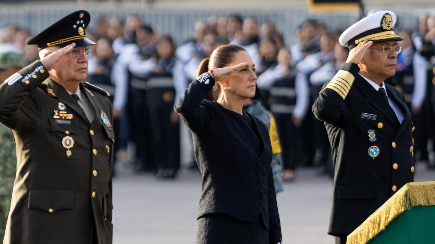 Sheinbaum recuerda a los caídos por los sismos del 19S