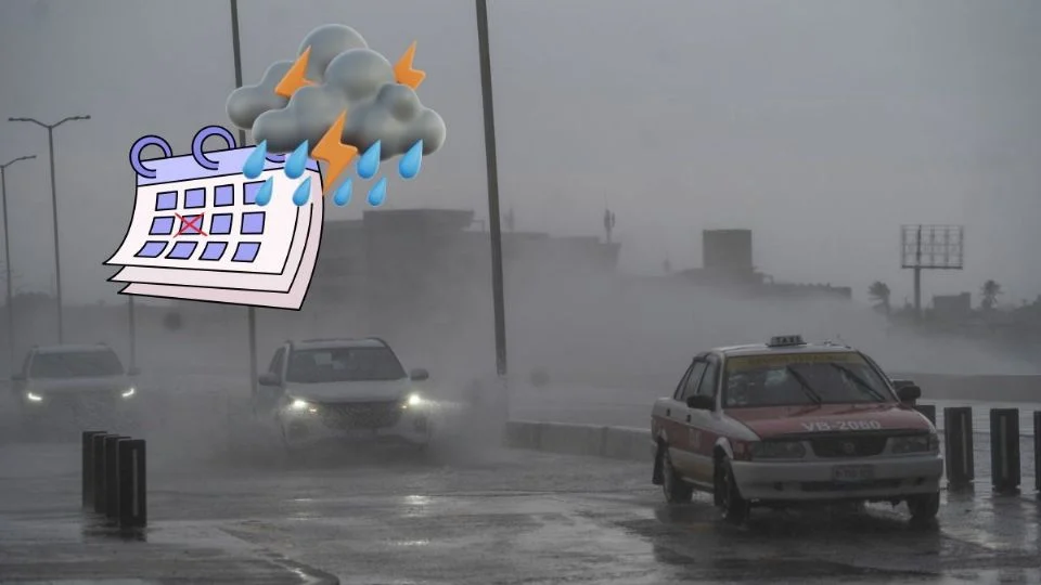 Segundo frente en Veracruz: impactará con lluvias estos días de septiembre