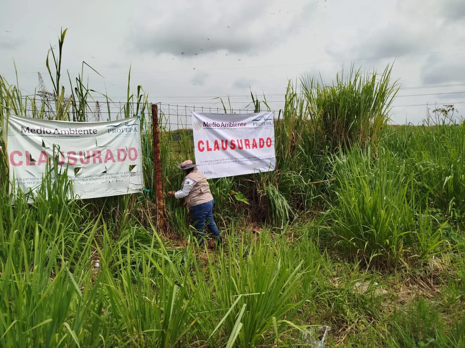 Profepa clausura el relleno sanitario “Las Matas” en Minatitlán