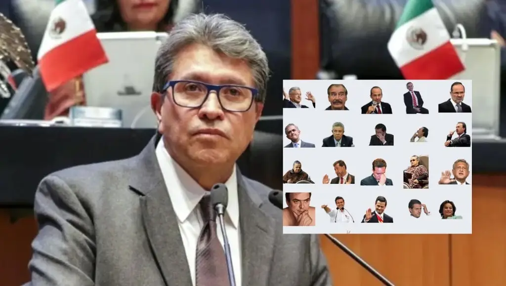 Monreal descarta que ley anti stickers se apruebe: ‘estoy en contra de eso’