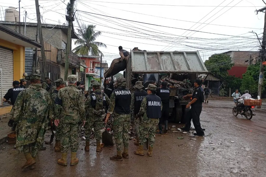 Suman más de 400 elementos navales al norte de Veracruz; así va el Plan Marina