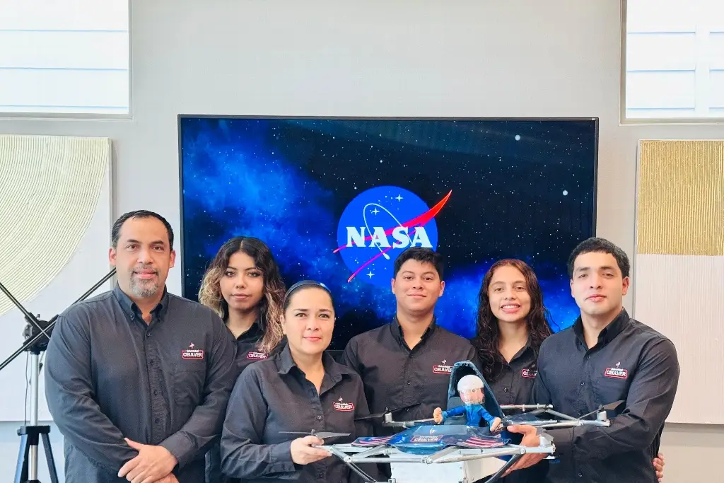 Presentan en la NASA el auto volador Mantarraya, creado por estudiantes de Veracruz