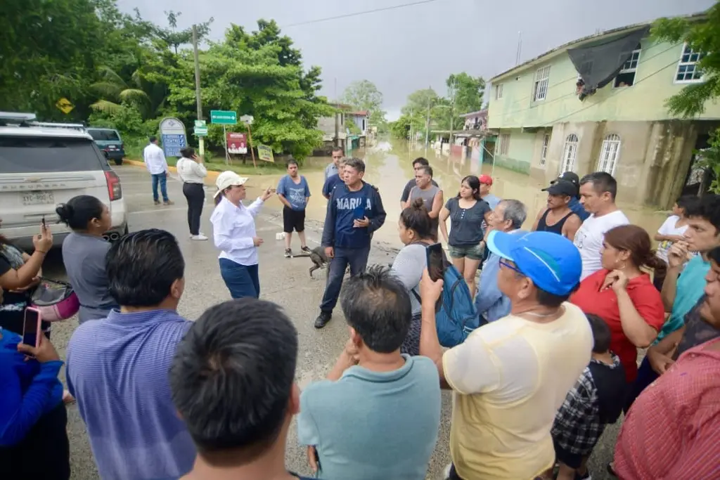 No es tema de recursos enfrentar afectaciones tras inundaciones: Rocío Nahle