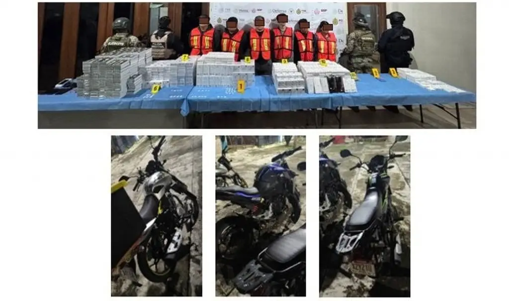 Caen 6 y aseguran drogas y motos en Córdoba