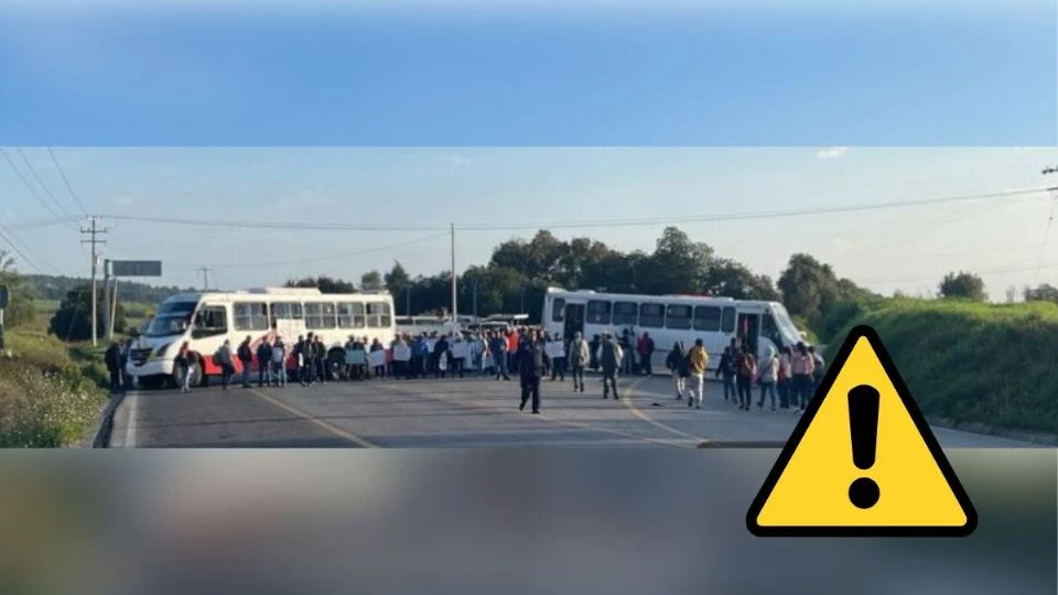 Pobladores bloquean carretera Teziutlán – Perote