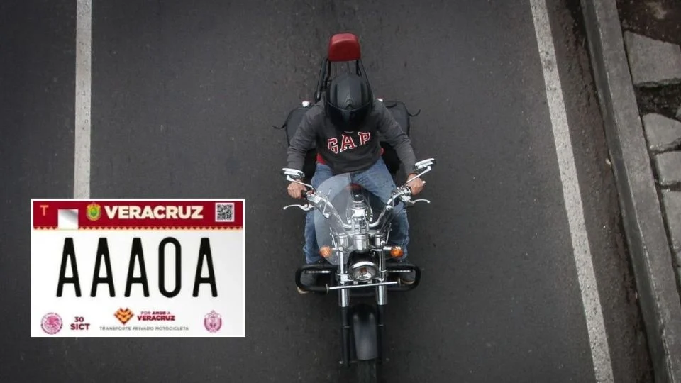 Nuevos cambios en trámite de placas de motos en Veracruz: entrega a domicilio y sin gestores