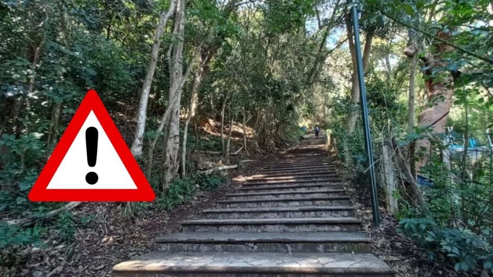 Por acumulación de agua, cierran sendero Cerro del Borrego en Orizaba hasta nuevo aviso