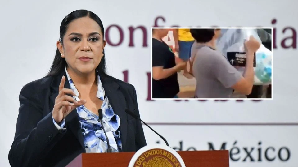 Ariadna Montiel niega que en Veracruz grupos de la delincuencia entreguen despensas a afectados por lluvias