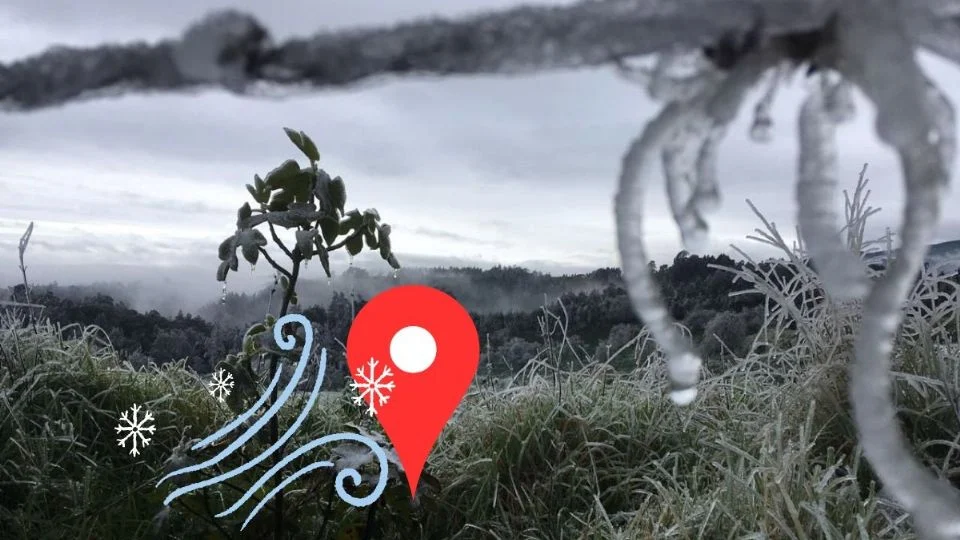 El municipio de Veracruz que amaneció con helada hoy 27 de octubre, la segunda de la temporada