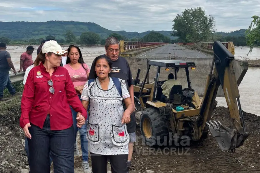 “Así lleve un año o dos, lo haremos”: Nahle sobre reconstrucción en Veracruz