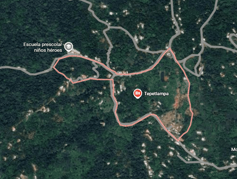Tras redefinir límites territoriales, Tepetlampa es incorporada al municipio de Texhuacan