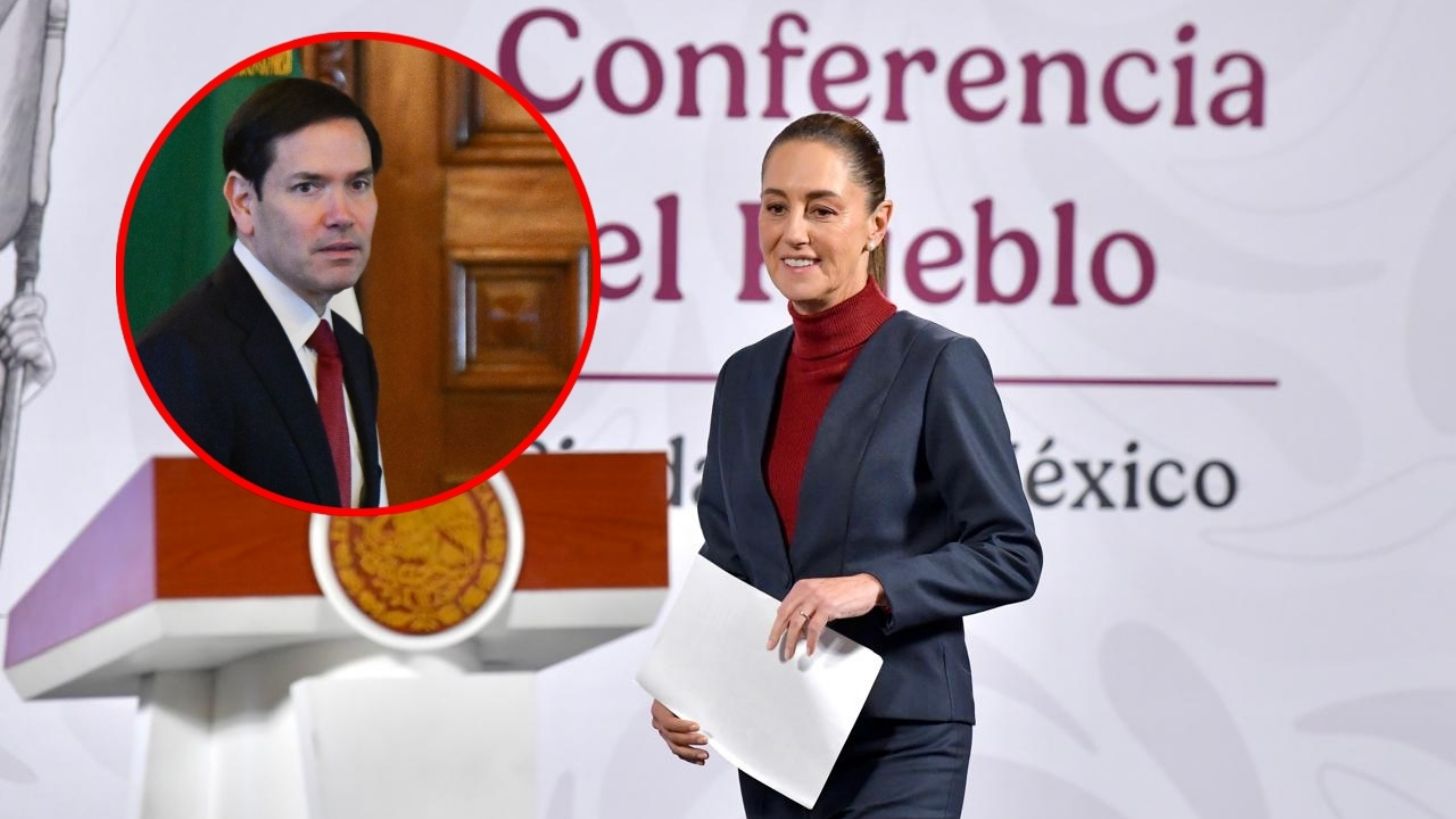 Declaraciones de Rubio reafirman nuestros planteamientos: Sheinbaum