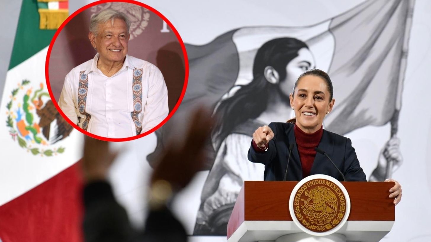 Descarta Sheinbaum reunirse con AMLO