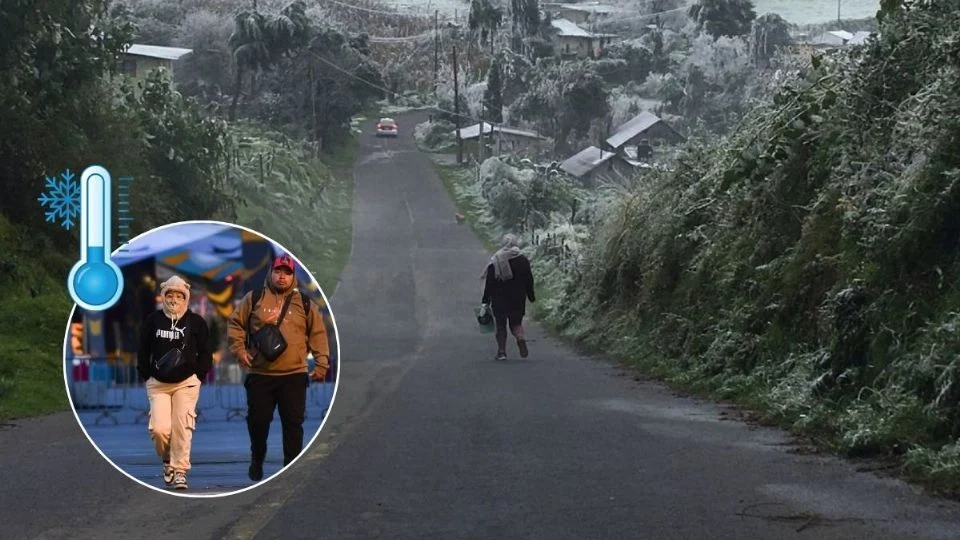 Los 7 municipios de Veracruz que registraron su frío más extremo de la temporada