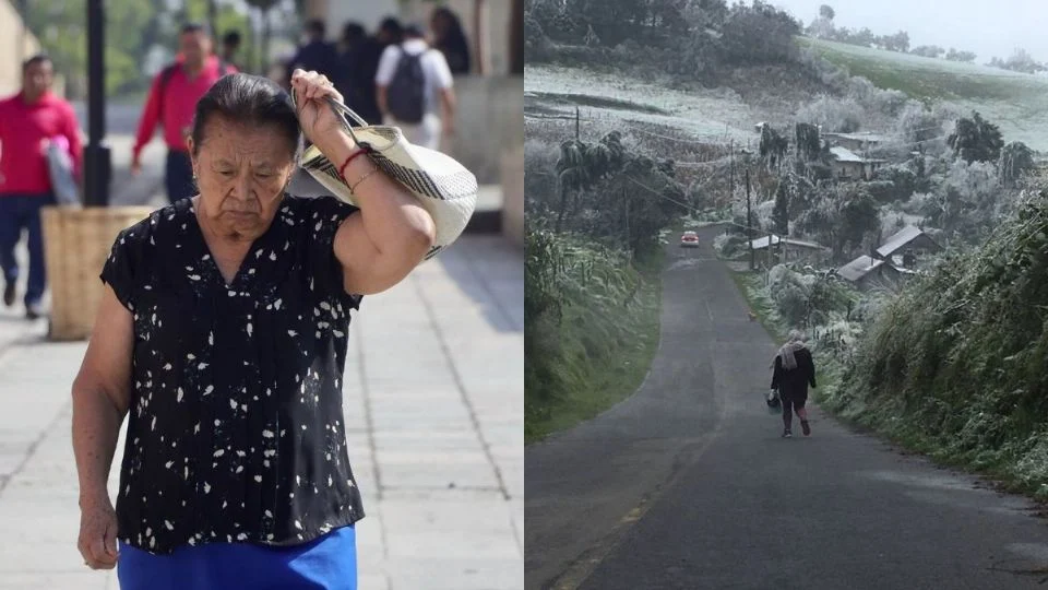 Clima extremo en Veracruz: en estos municipios se llegó a -2°C y 35°C el 19 de noviembre