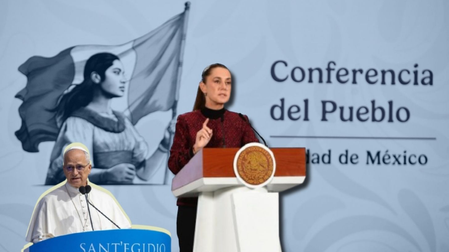Claudia Sheinbaum Pardo busca una llamada con el Papa León XIV