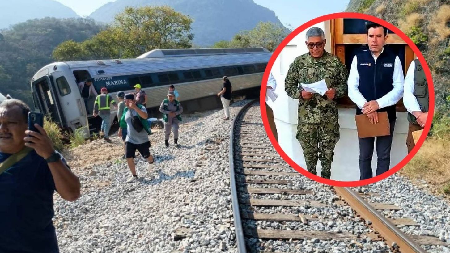 Presentan cronología del descarrilamiento del Tren Interoceánico; “un vagón quedó parcialmente suspendido” describen