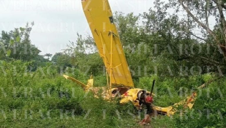 Reportan caída de avioneta en Chacaltianguis